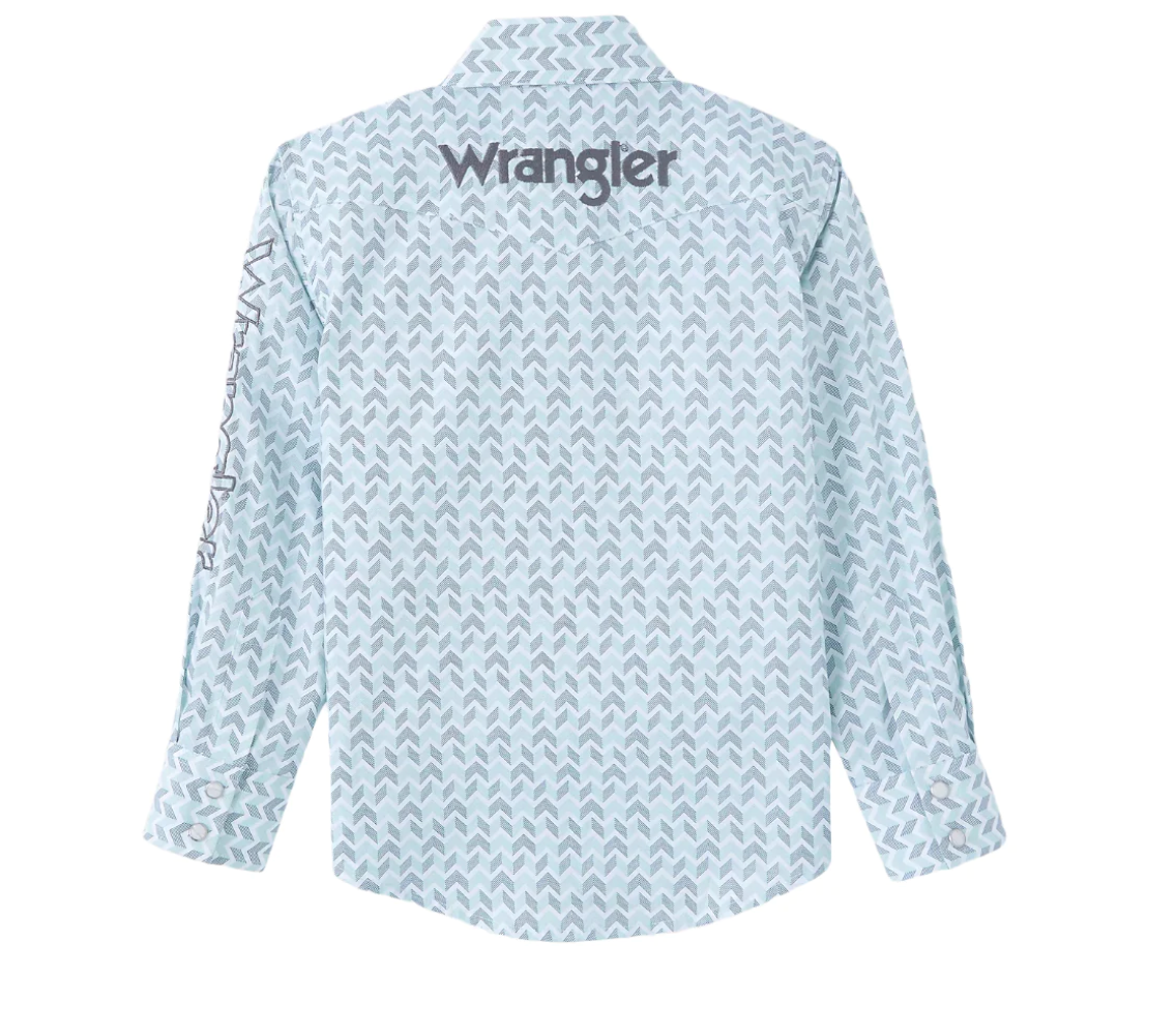 112346230 Boys Logo Long Sleeve Shirt