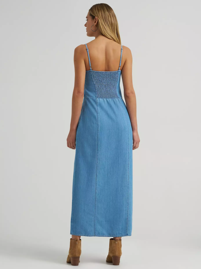 112375237 WMS Denim Maxi Dress by Wrangler