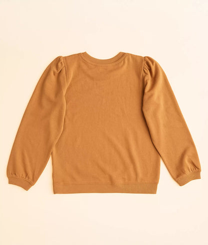 112353029 - Wrangler® Girls Sweatshirt - Brown