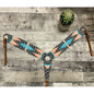 71541 Coral Mohair Breast Collar