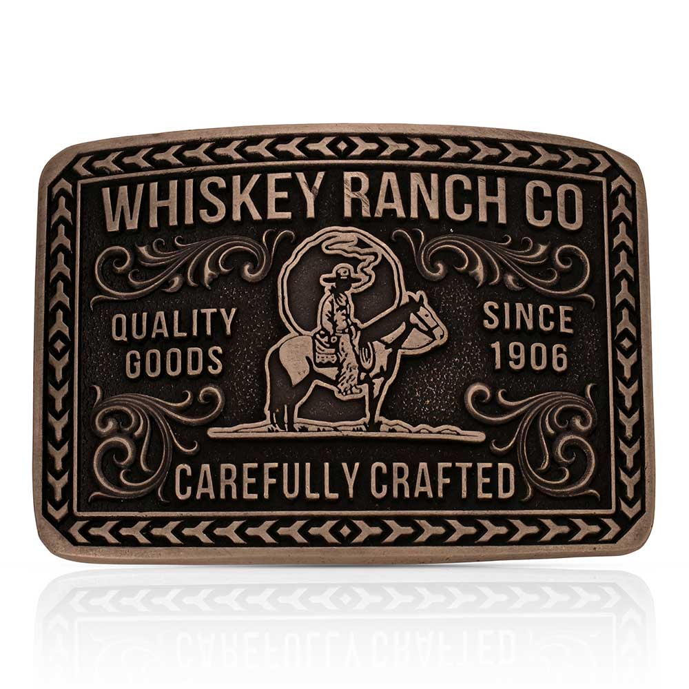 A1067WR Heritage Rider Whiskey Ranch Buckle