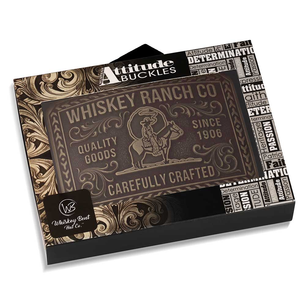 A1067WR Heritage Rider Whiskey Ranch Buckle