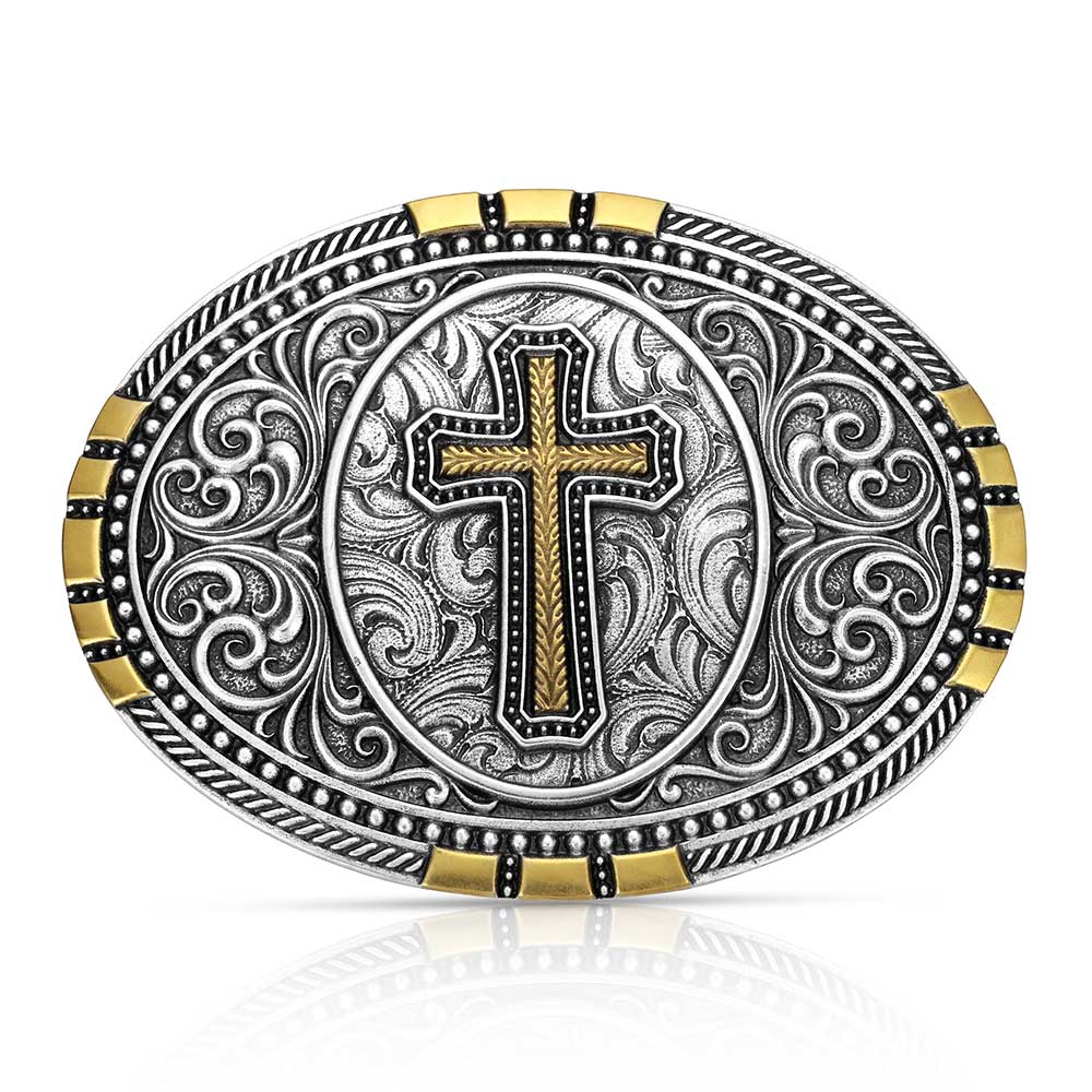 A1073P Established Faith Buckle