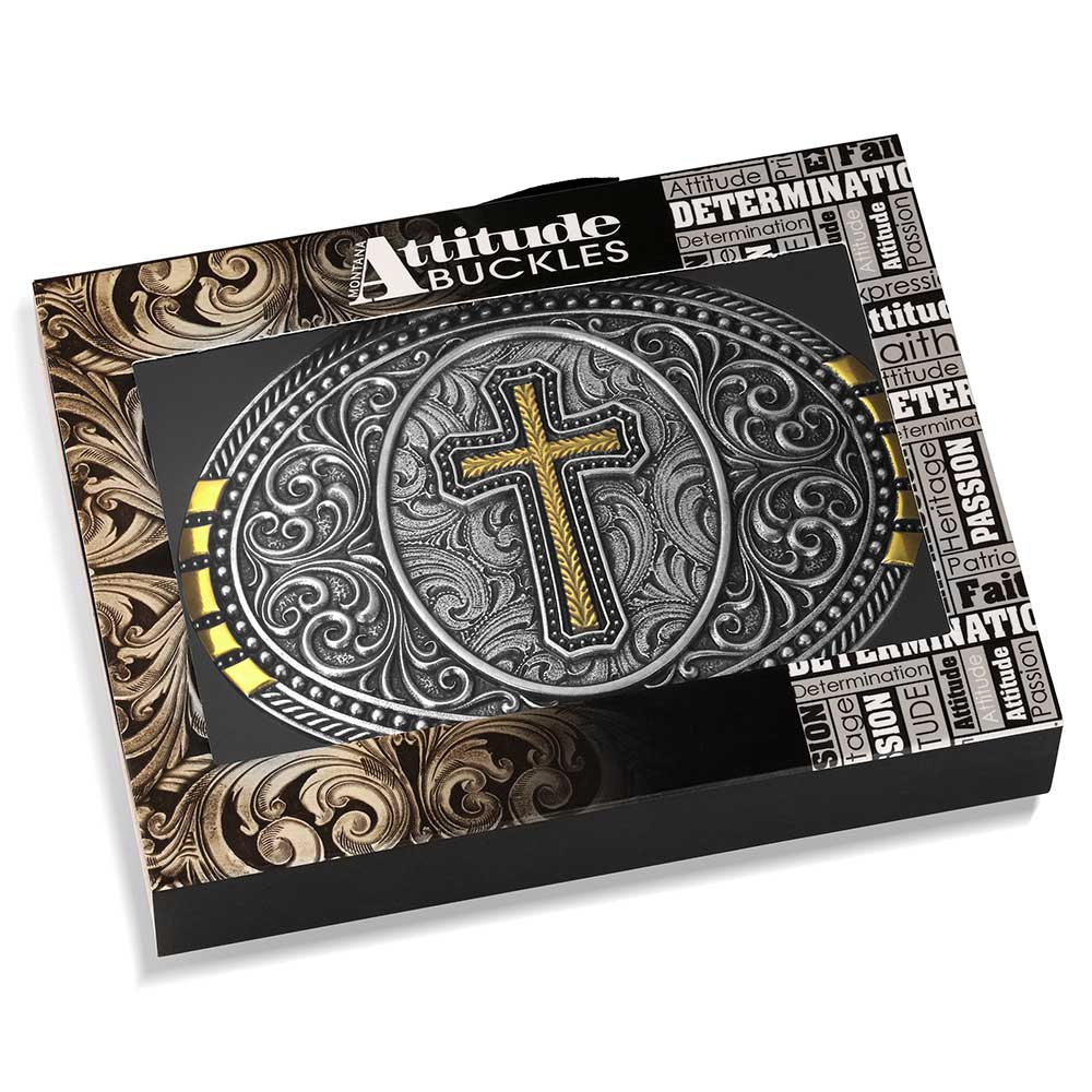 A1073P Established Faith Buckle