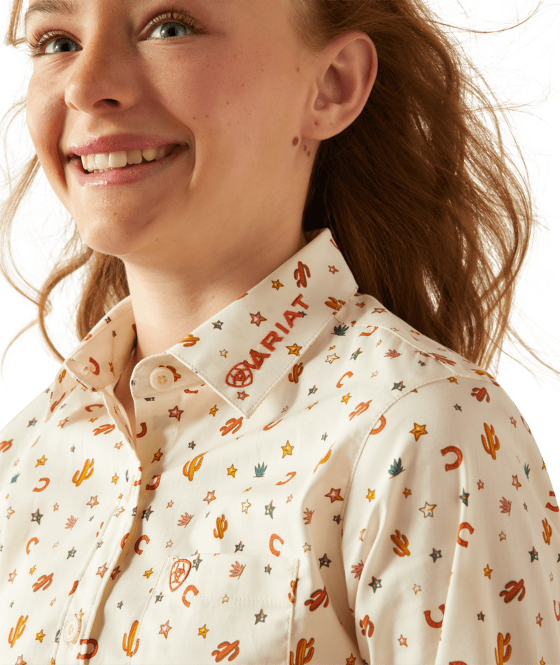 10058851 YTH Team Kirby Shirt Sienna