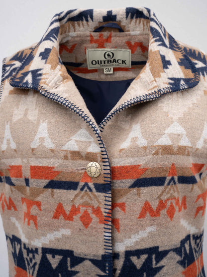 29655 WMS Outback Vest Stockyard Navy