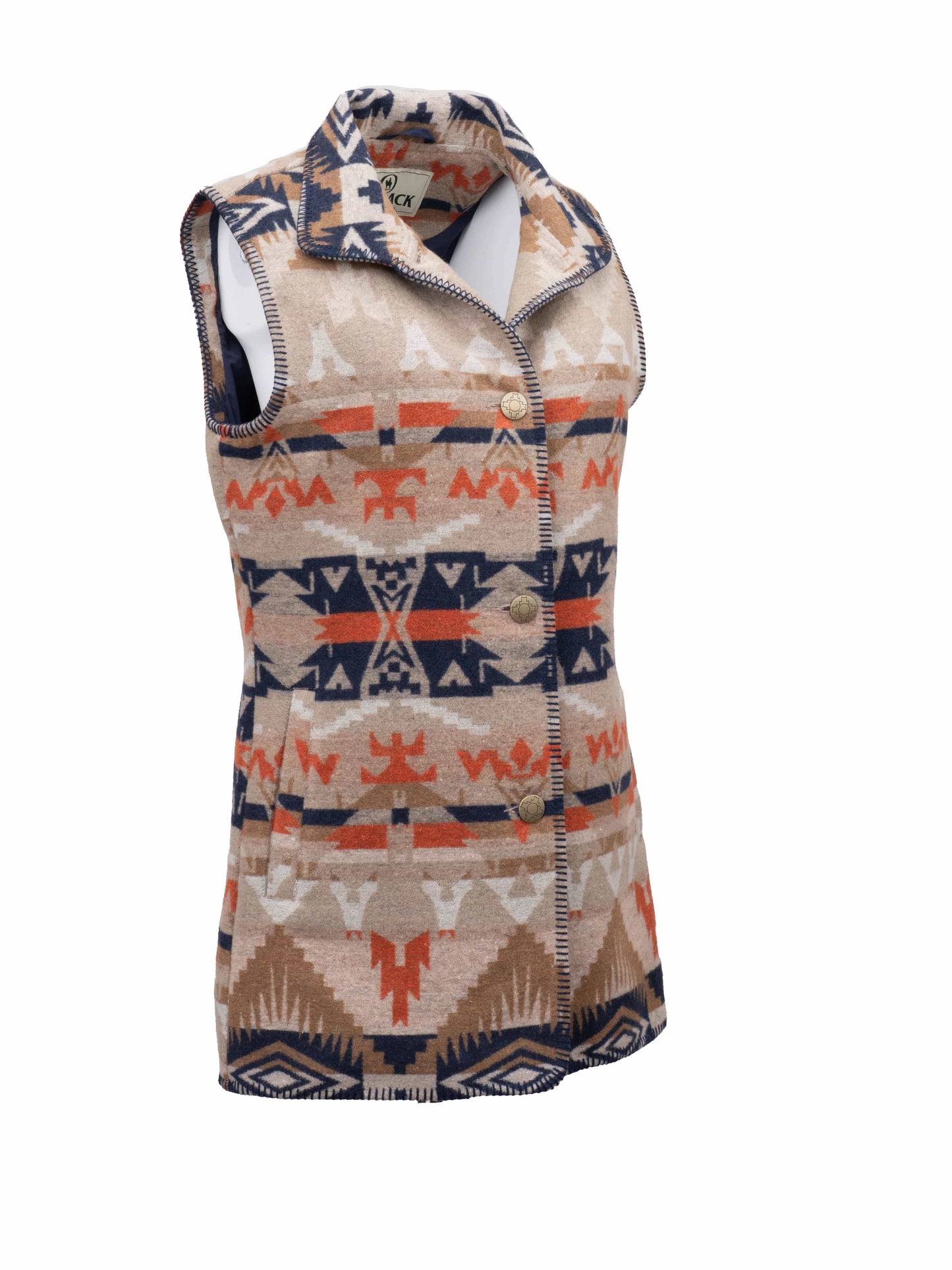 29655 WMS Outback Vest Stockyard Navy