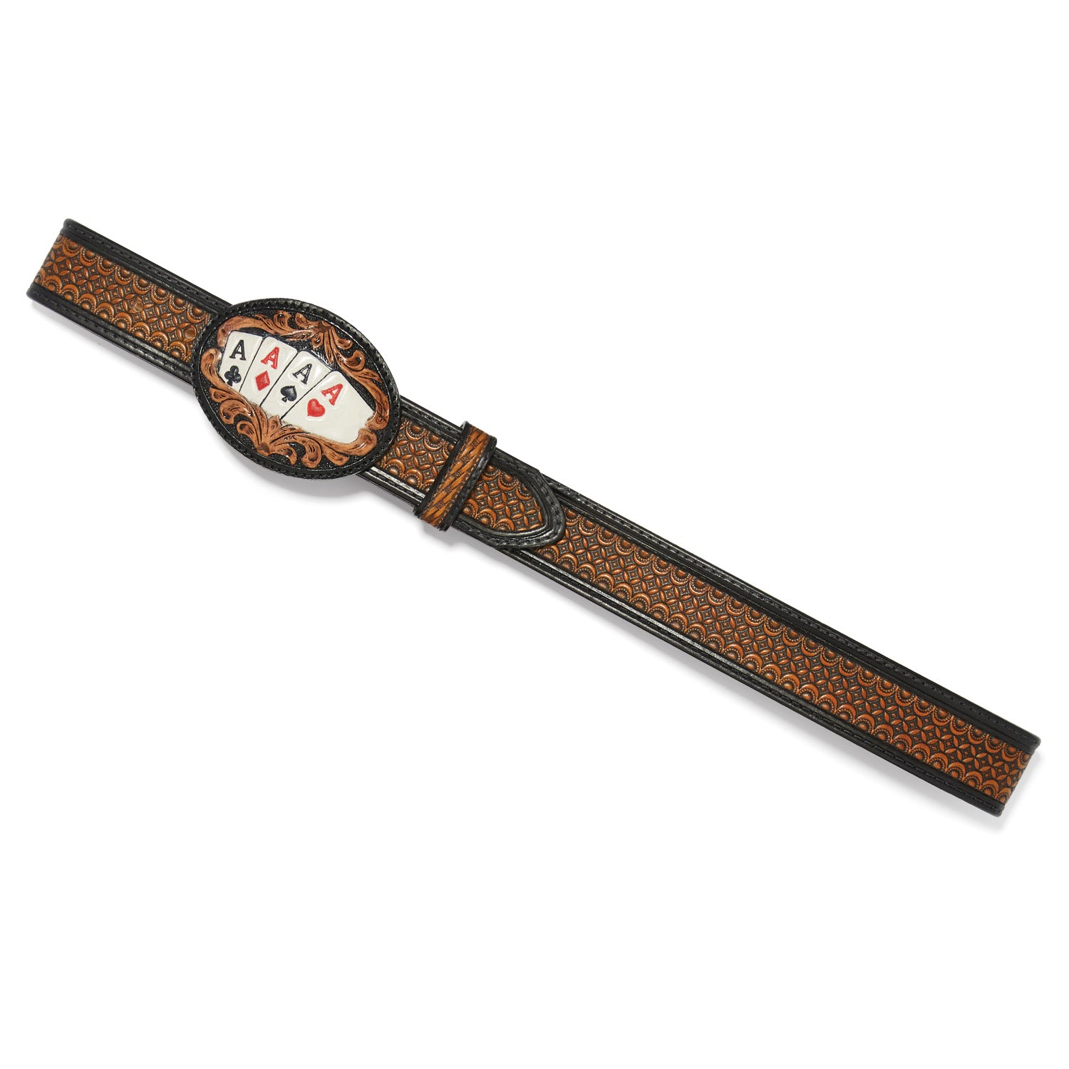 C42883 Men's Lucky Aces Belt