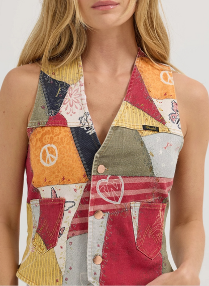 112360680 WMS Lainey Patchwork Vest