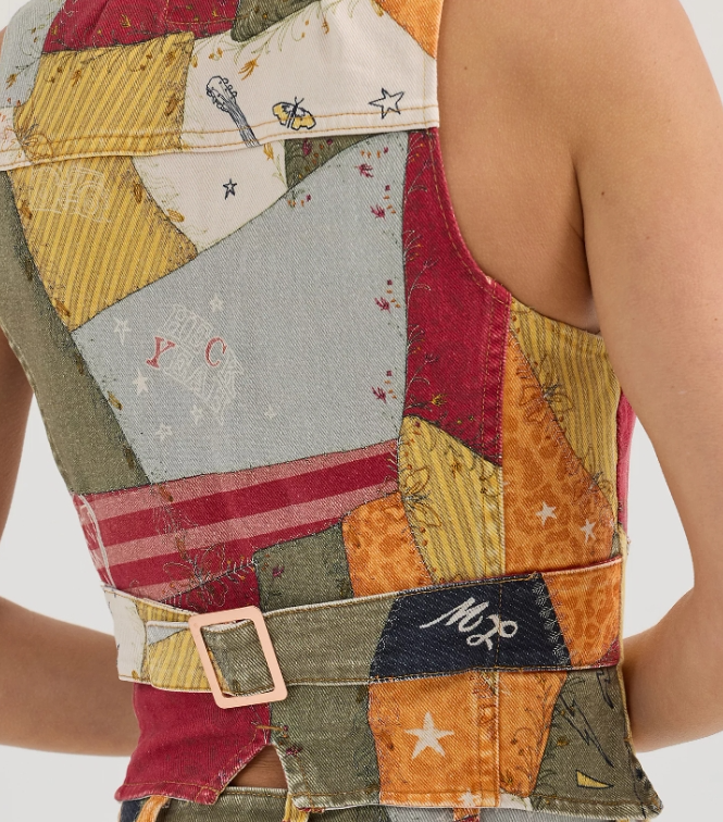 112360680 WMS Lainey Patchwork Vest