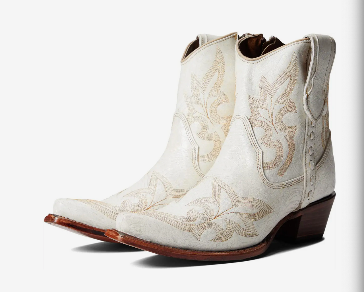 Circle G by Corral Blanca ankle boot - OLD FORT WESTERN