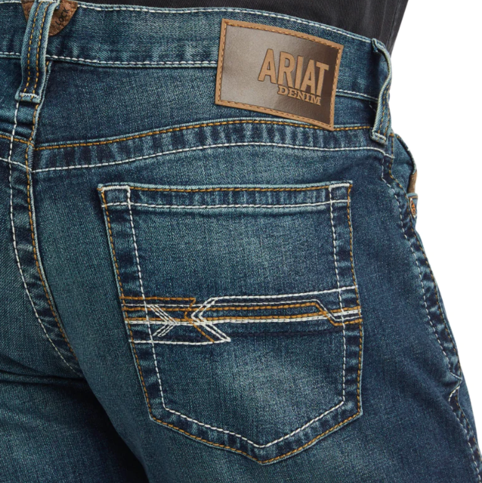 Ariat Men's M7 Slim Fit Bracken Straight Leg Jeans - OLD FORT WESTERN