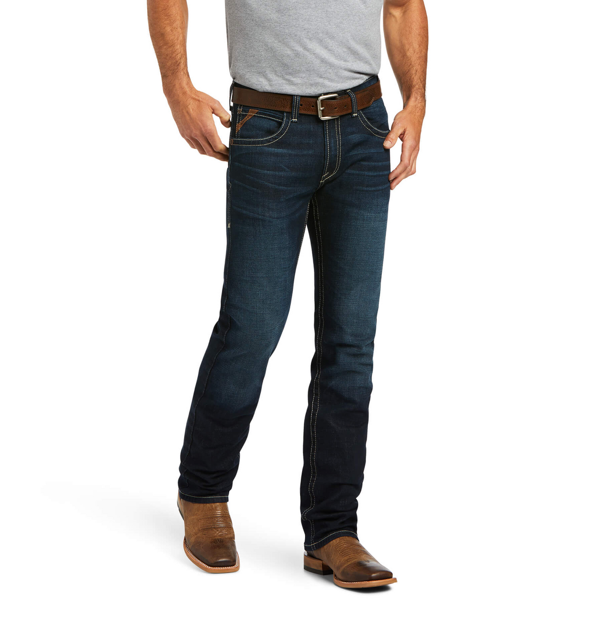M5 Straight Stretch Marshall Stackable Straight Leg Jean - OLD FORT WESTERN