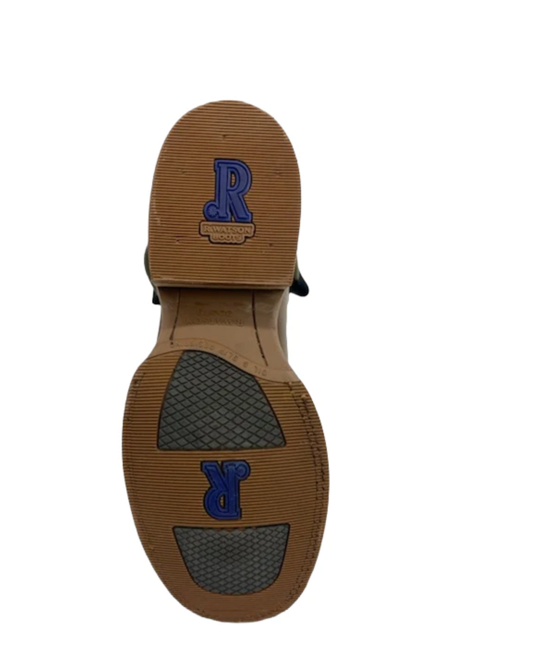 Men's R. Watson Arizona Meil Cowhide/Black Shaft Boot - OLD FORT WESTERN