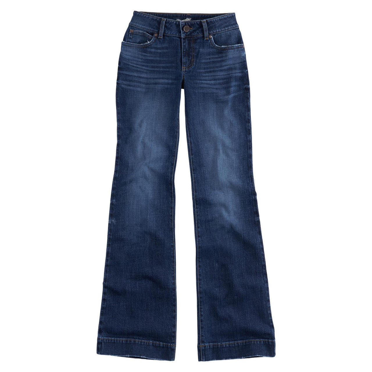 Wrangler® Retro® Mae Trouser Jean - Mid Rise - Shelby - OLD FORT WESTERN